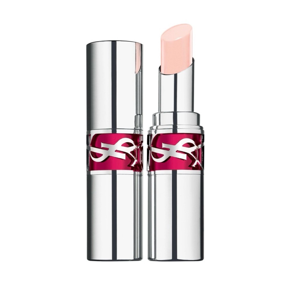 NEW YSL CANDY GLAZE LIP GLOSS STICK 02 Clear/Pink Hue Healthy Glow Plumper NWOB